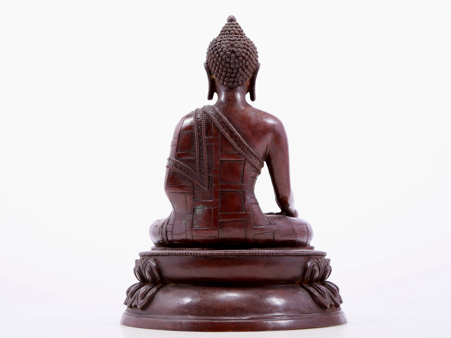 An Exquisite Bronze Figure Of Buddha Shakyamuni