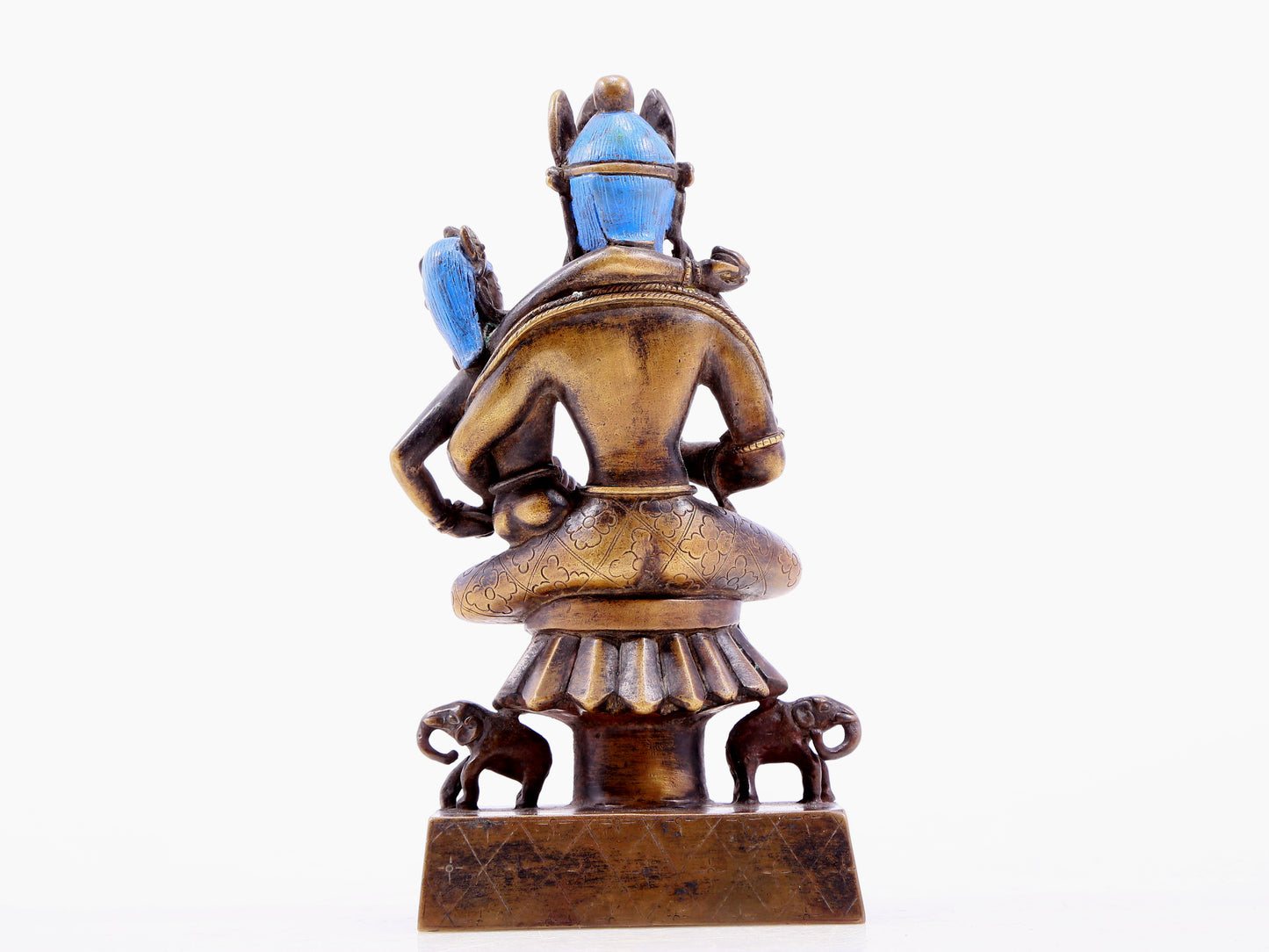 An alloy copper Vajrasattva statue