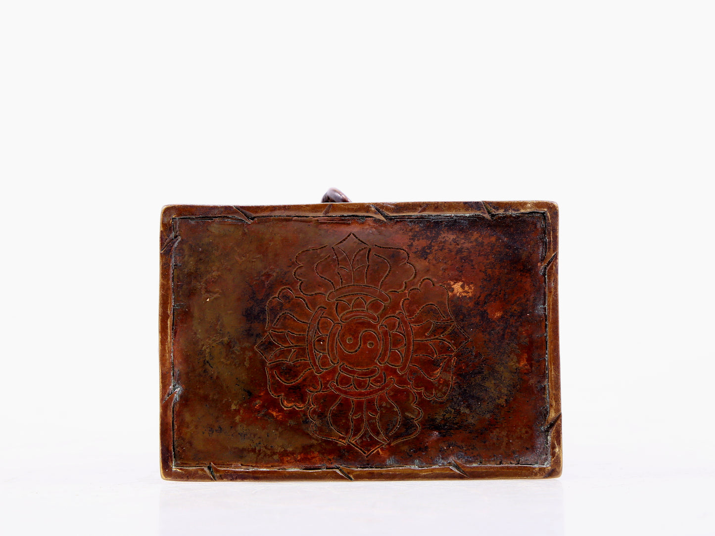 An alloy copper Vajrasattva statue