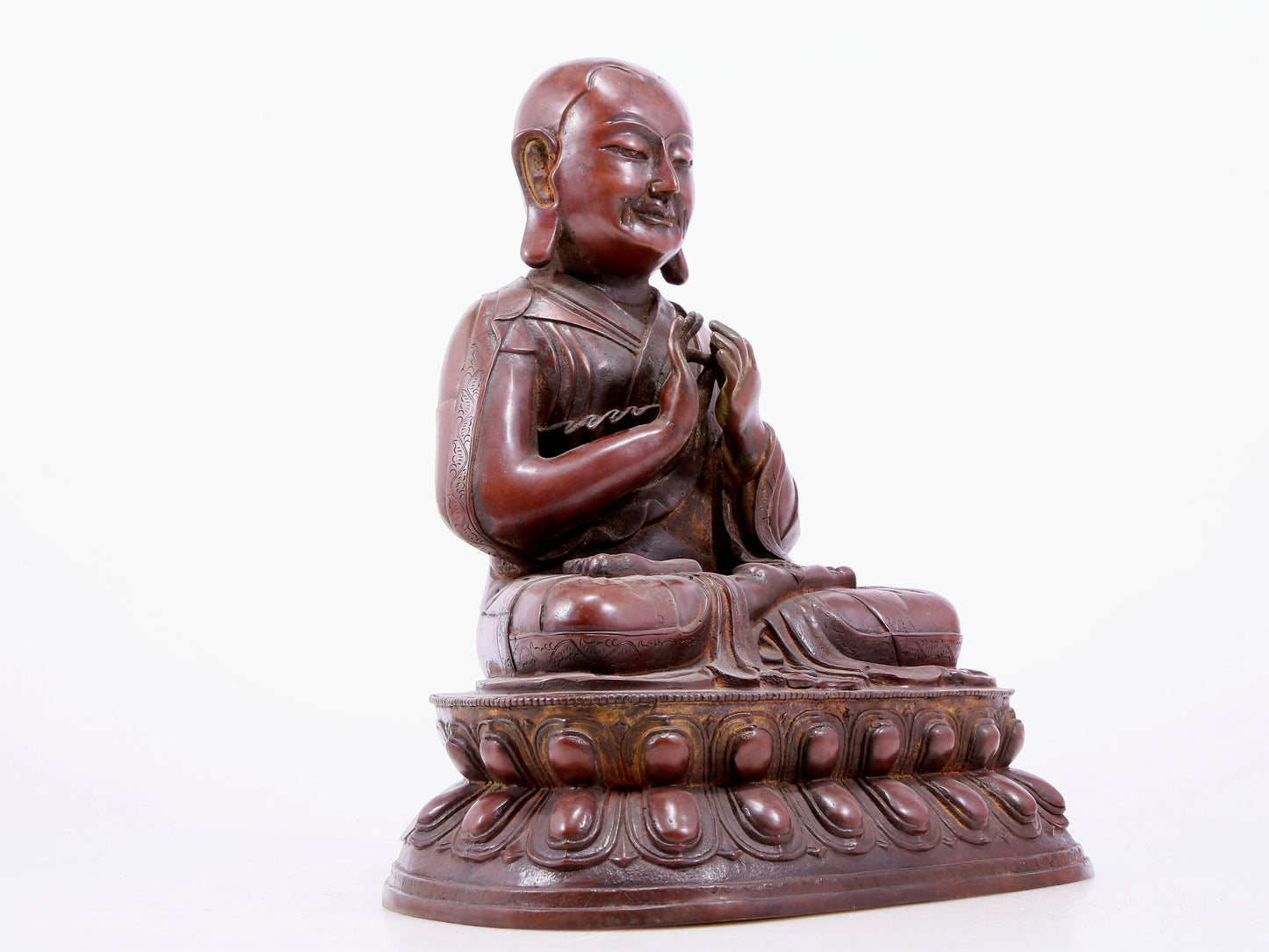 An Archaic Bronze Figure Of Brog.Mi