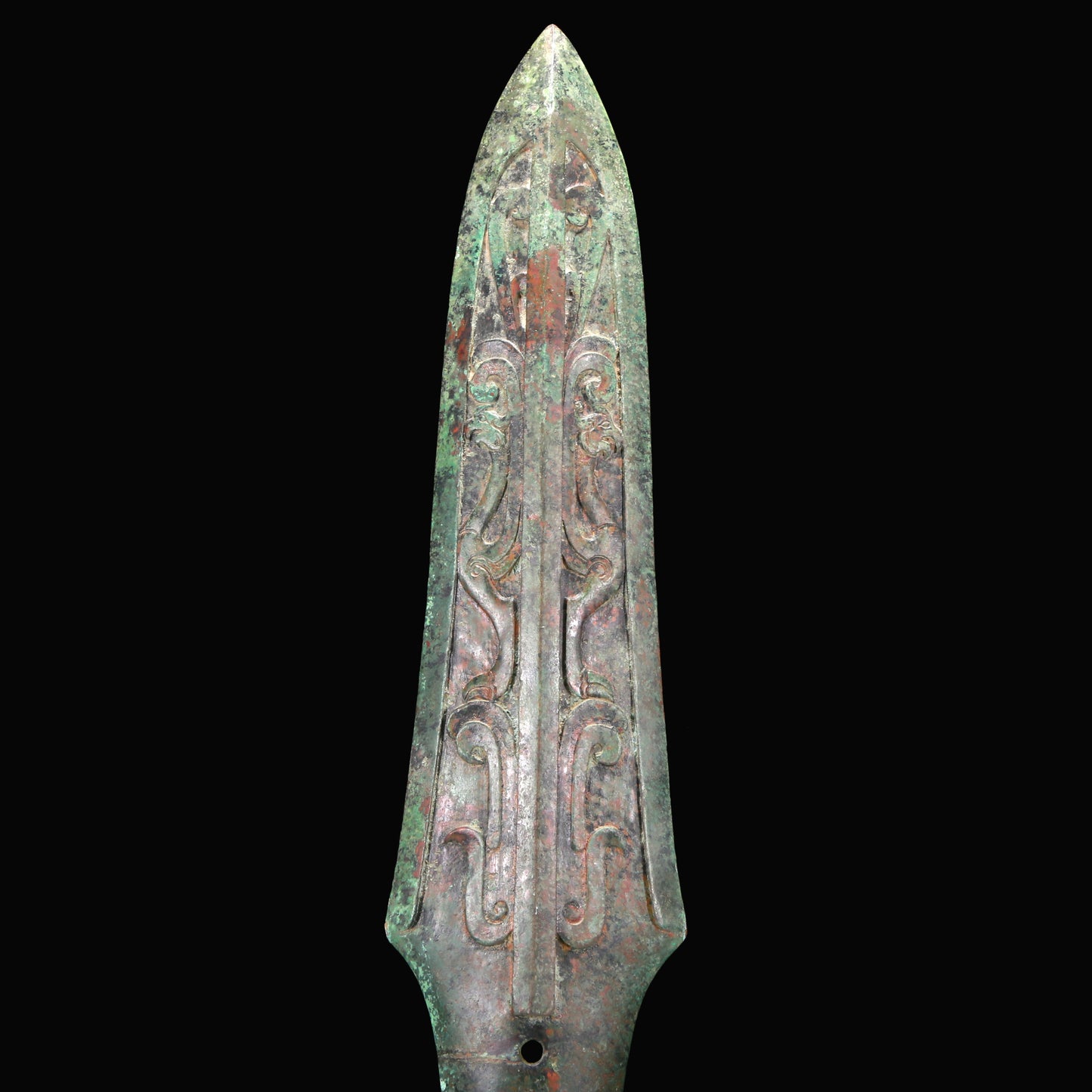 An Archaic Bronze 'Dragon' Weapon