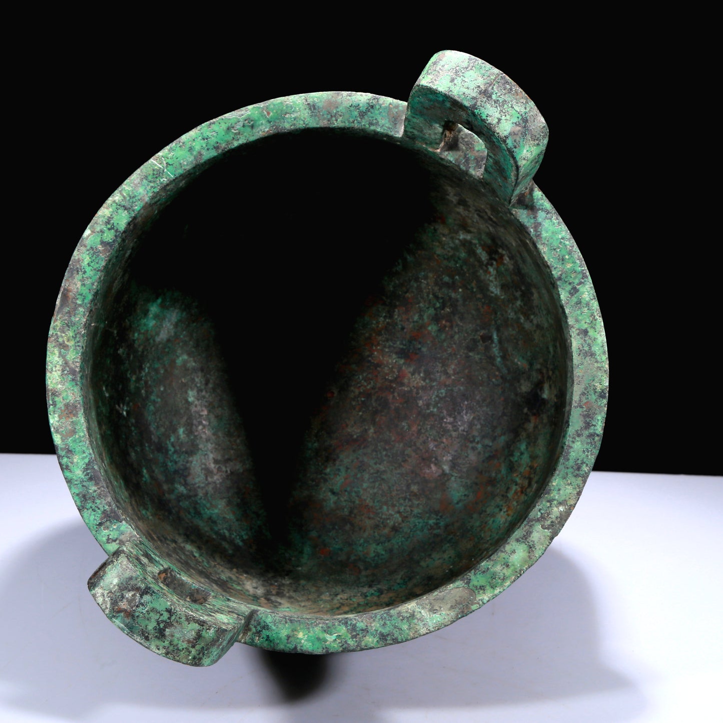 A Huge Superb Bronze 'Animal Mask' Tripod Censer With Inscriptions