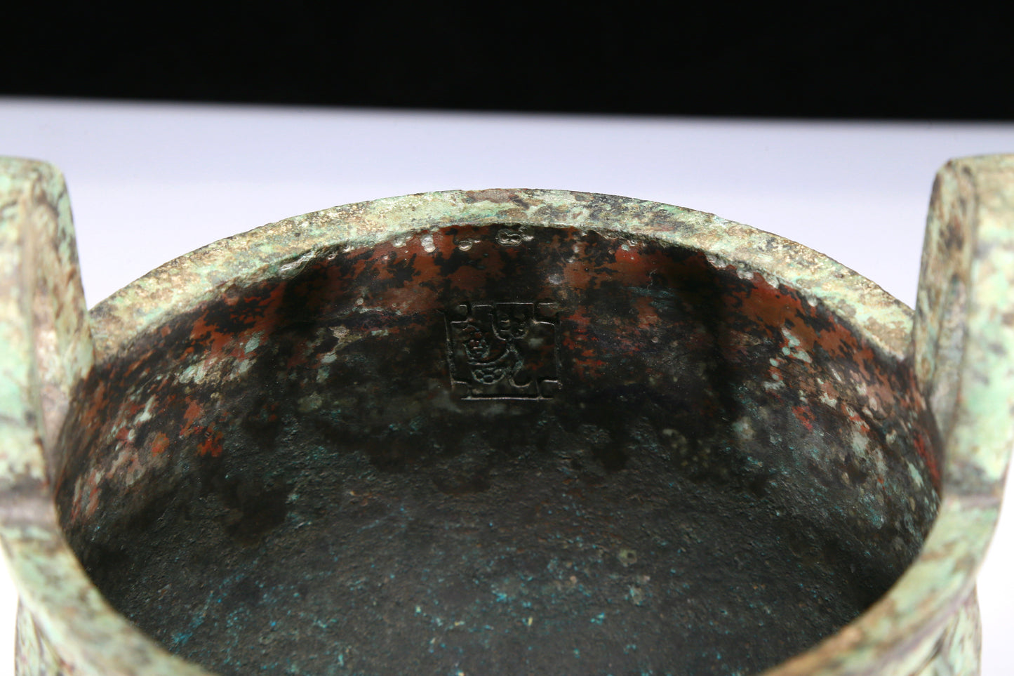 A Wonderful Bronze 'Animal Mask' Tripod Censer With Inscriptions