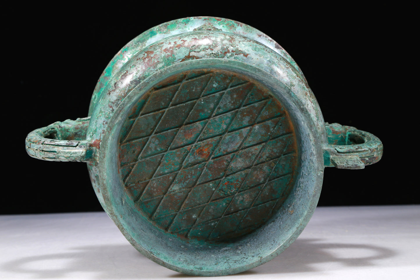 A Wonderful Bronze Beast-Handled Censer