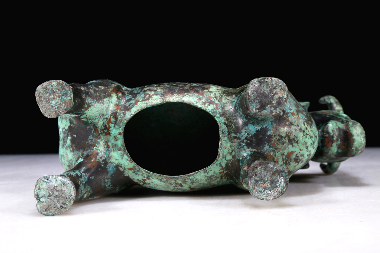 An Excellent Bronze Buffalo