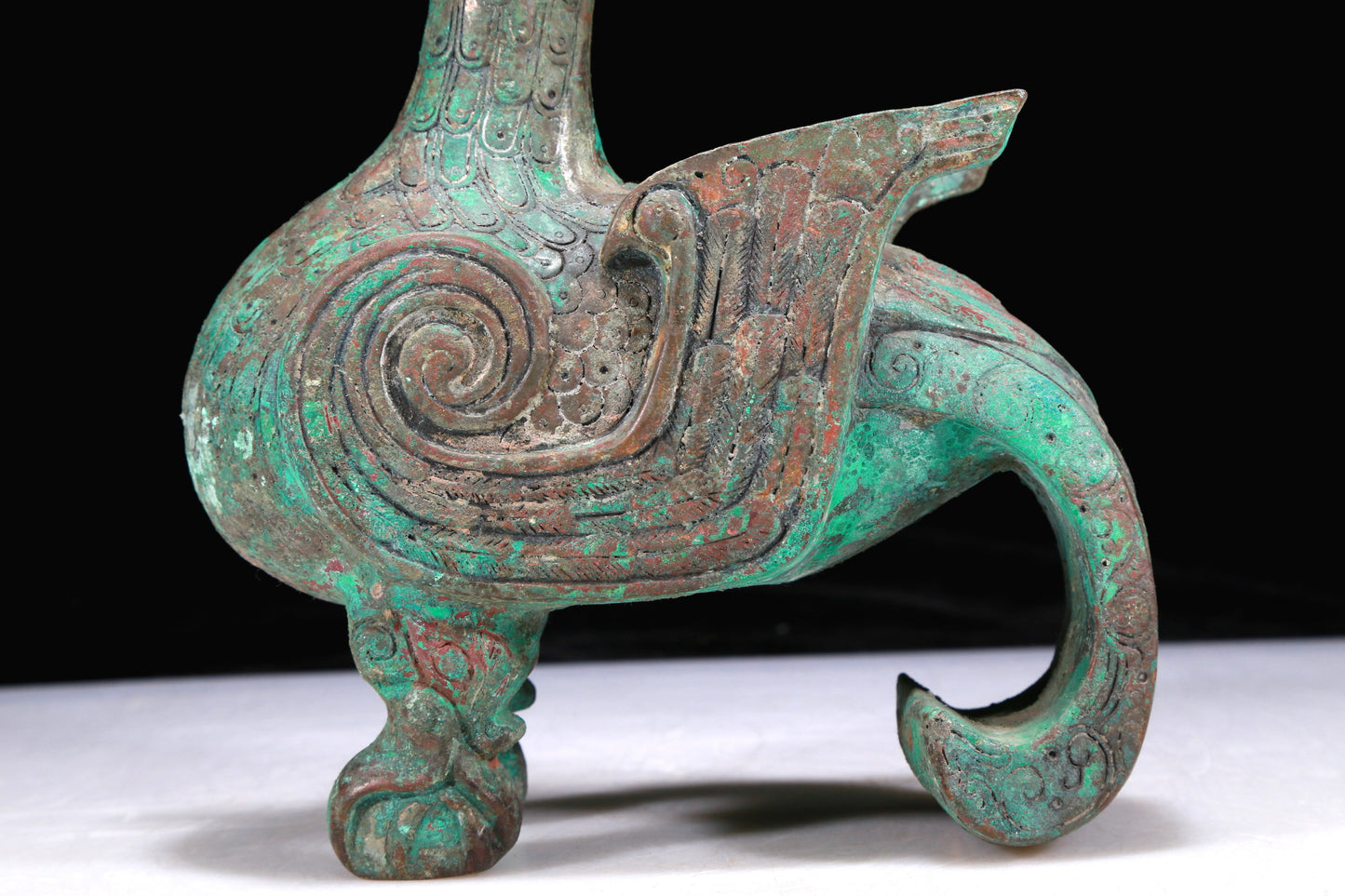 An Excellent Bronze Mythical Bird