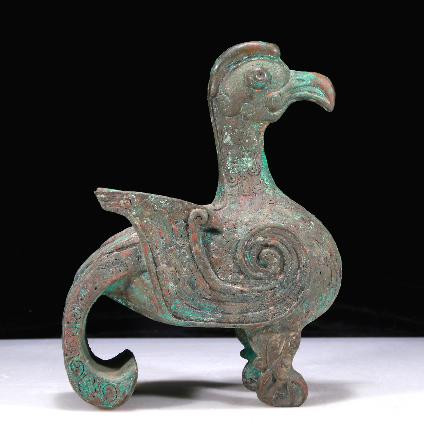 An Excellent Bronze Mythical Bird