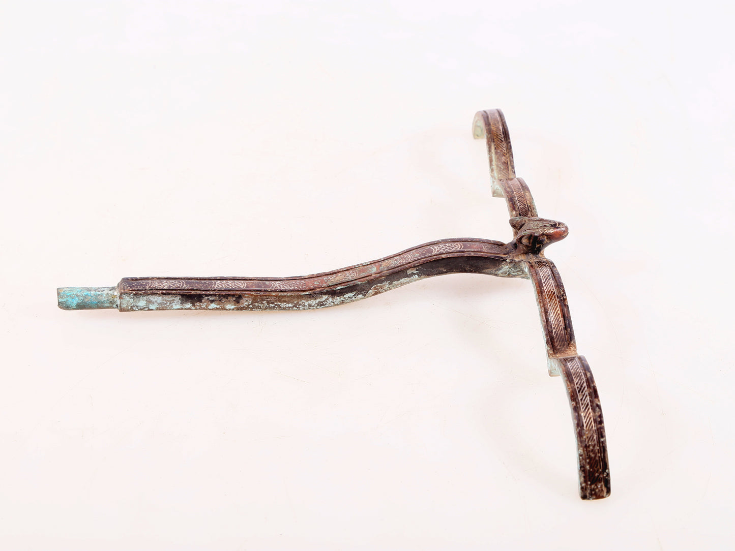An Exquisite Bronze Gold& Silver-Mounted Carriage Decoration