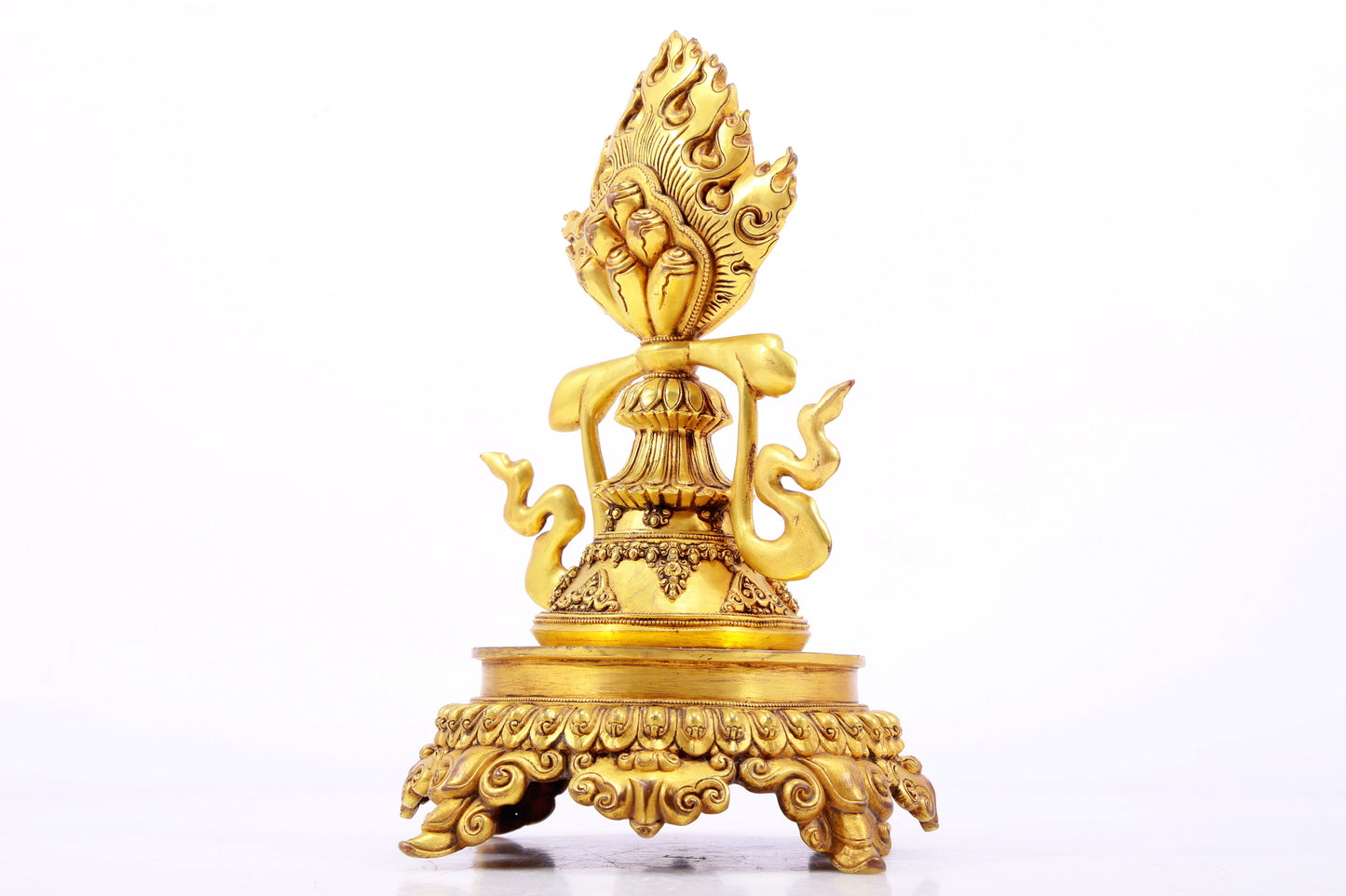 A Splendid Set Of Gilt-Bronze Ritual It