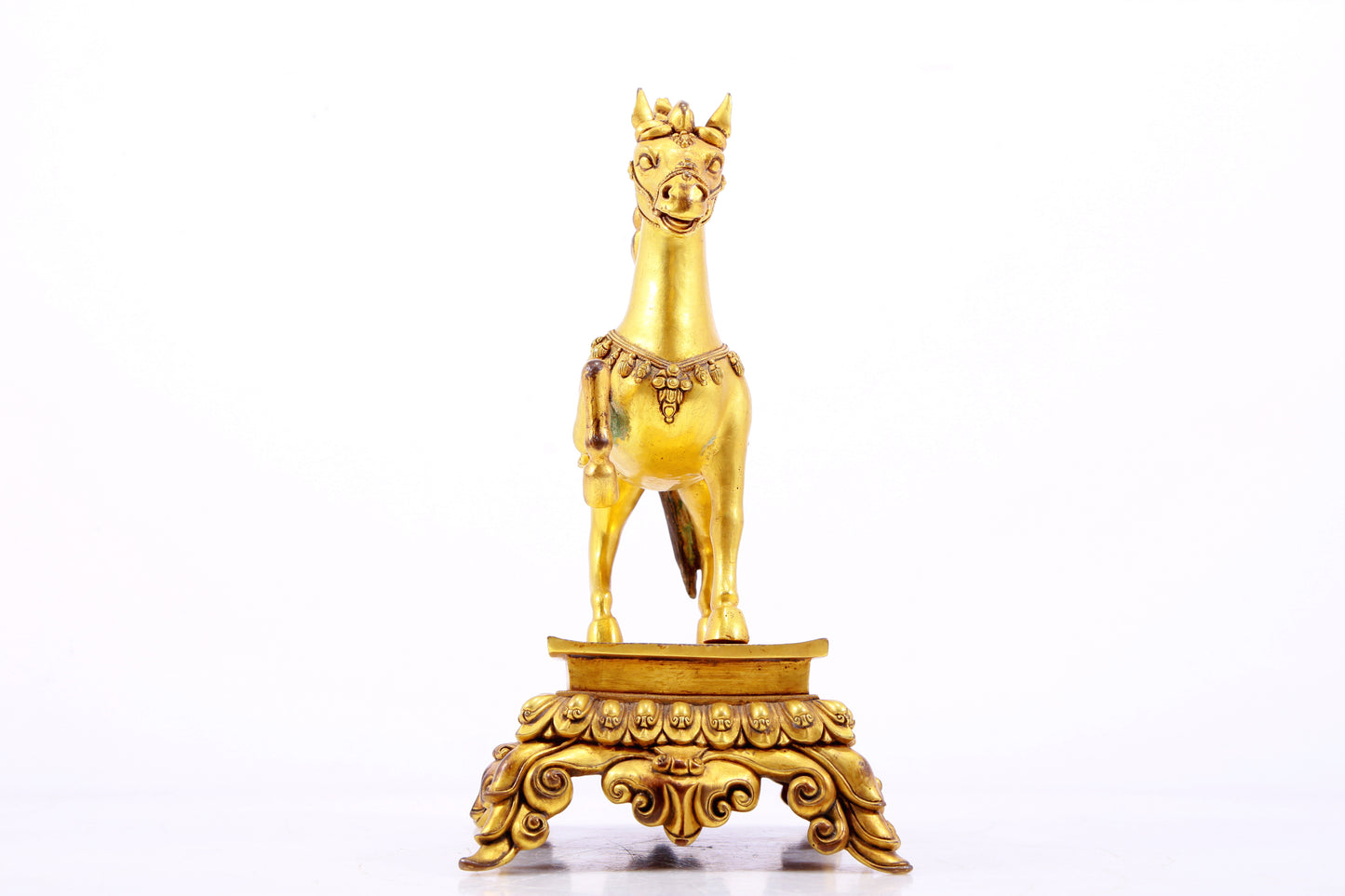 A Splendid Set Of Gilt-Bronze Ritual It