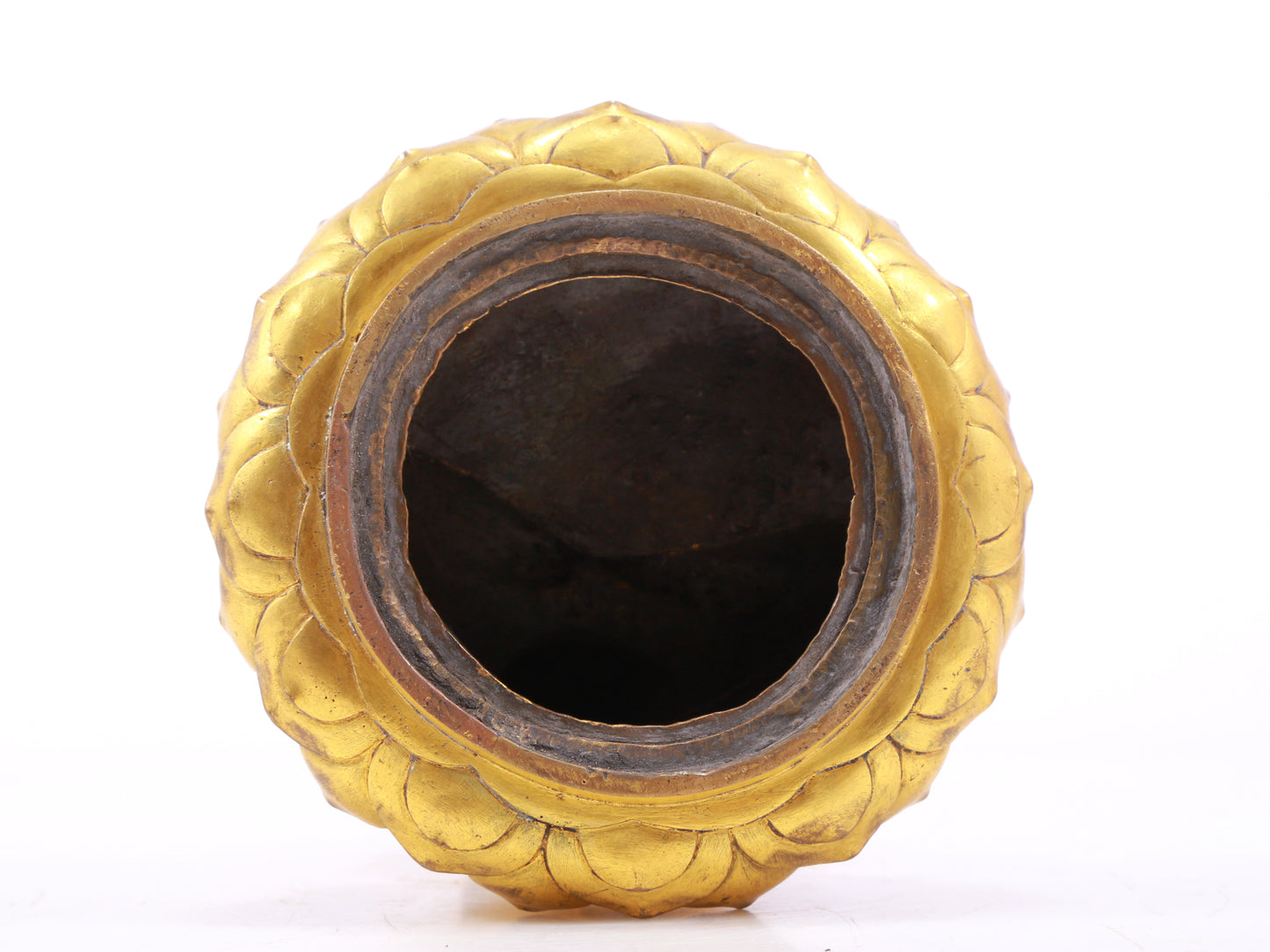 A Wonderful Set Of Three Gilt-Bronze Figures Of Buddha Shakyamuni