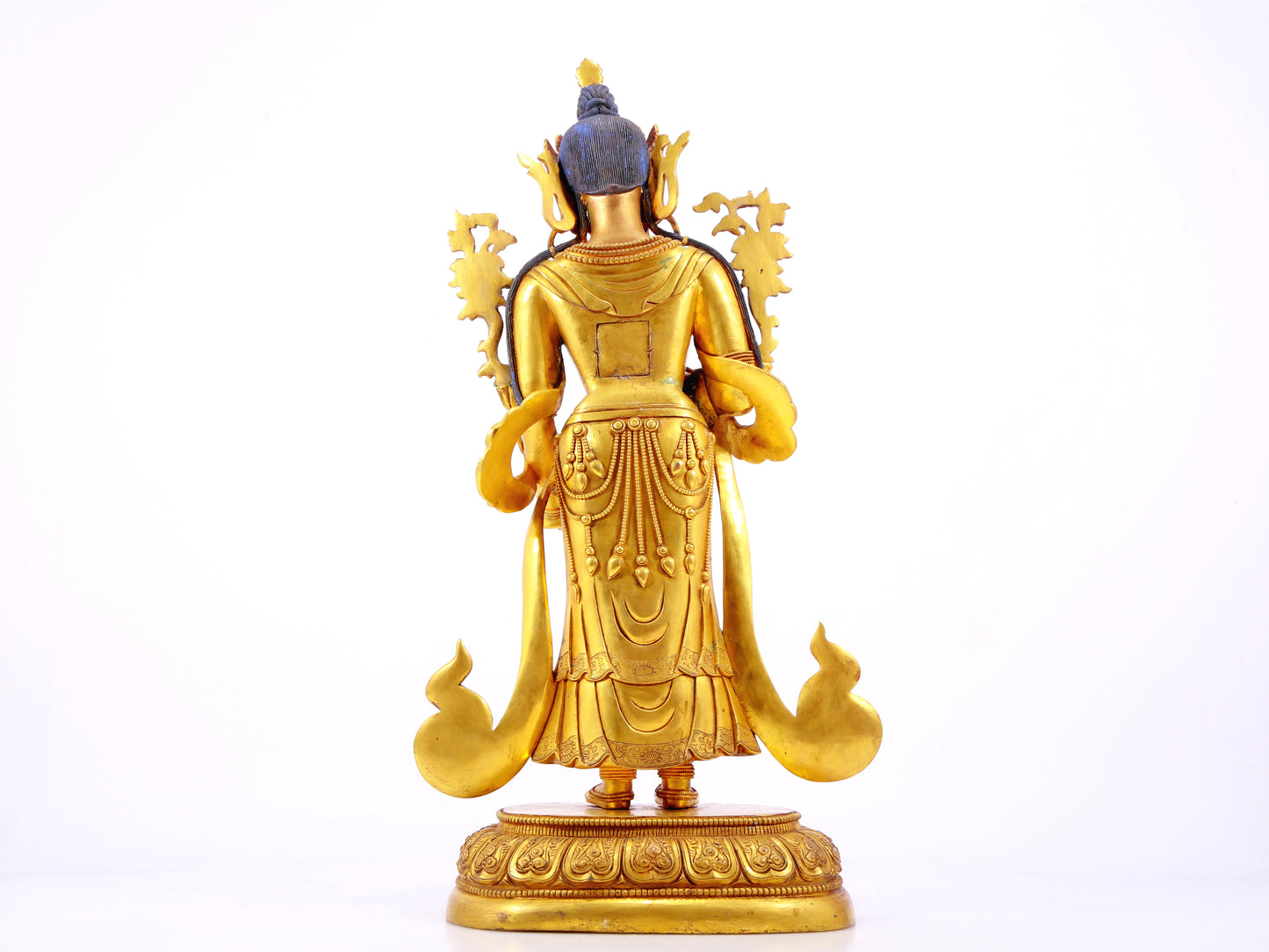 A Wonderful Gilt-Bronze Figure Of Tara