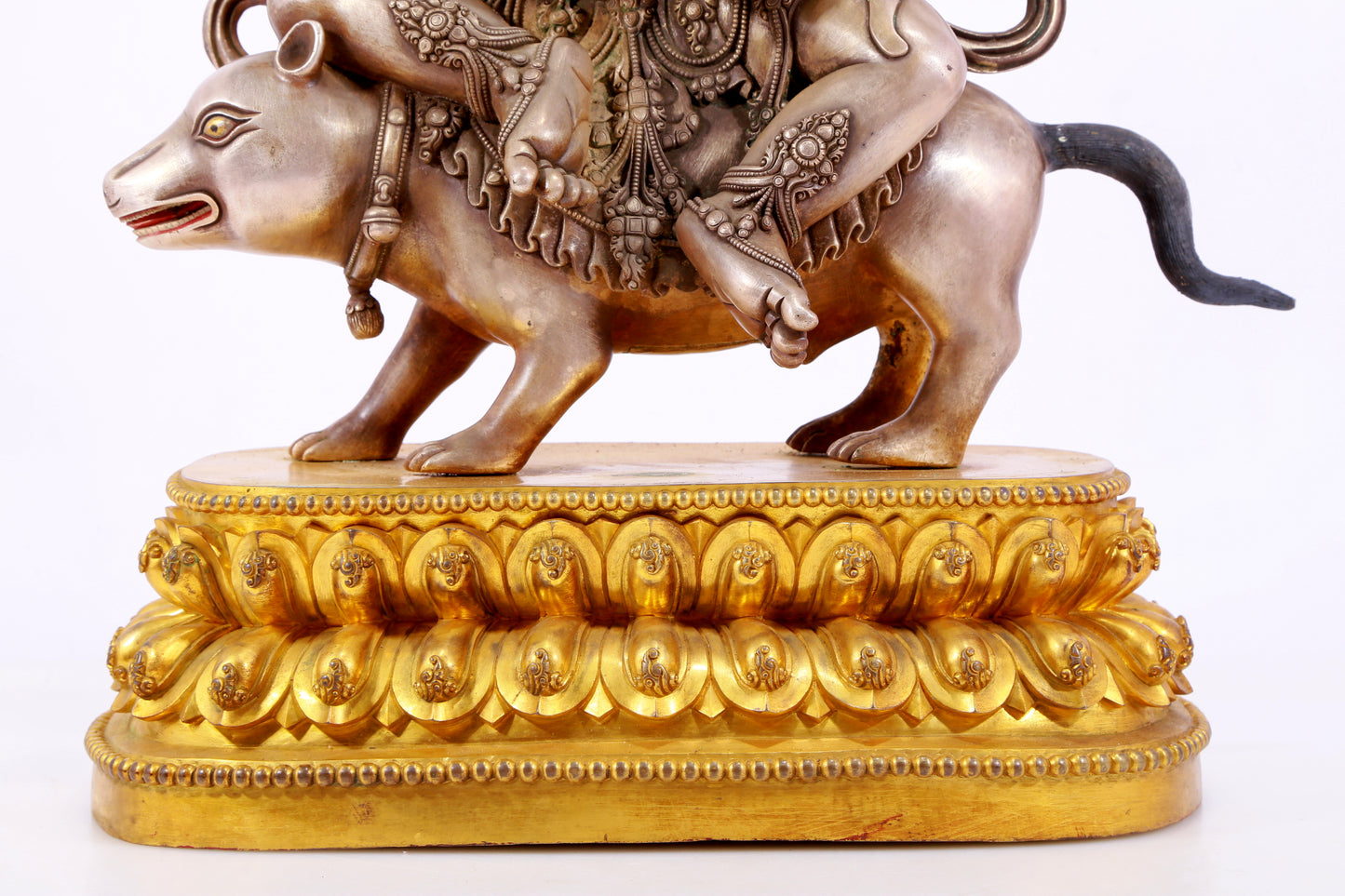 A Splendid Gilt-Bronze Figure Of Anna-Vinivarta