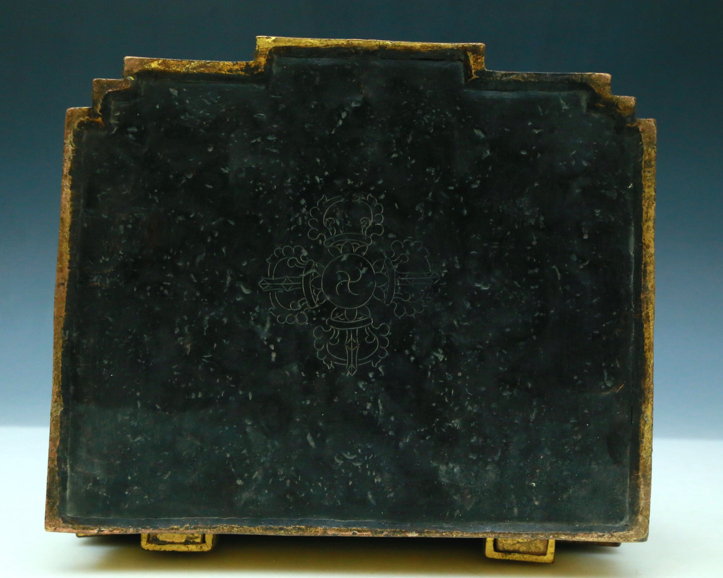 A Wonderful Gilt-Bronze Figure Of Buddha Shakyamuni With Inscriptions