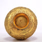 A Wonderful Gilt-Bronze 'Scrolling Lotus& Dragon' Gourd-Form Vase