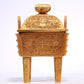 A Wonderful Gilt-Bronze 'Scrolling Lotus' Censer And Cover