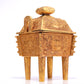 A Wonderful Gilt-Bronze 'Scrolling Lotus' Censer And Cover