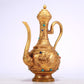 A Wonderful Gilt-Bronze Gem-Inlaid 'Dragon, Phoenix, Auspicious Cloud' Ewer