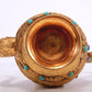 A Wonderful Gilt-Bronze Gem-Inlaid 'Dragon, Phoenix, Auspicious Cloud' Ewer
