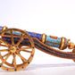 A Wonderful Gilt-Bronze Blueing Gem-Inlaid Decoration