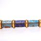 A Wonderful Gilt-Bronze Blueing Gem-Inlaid Decoration