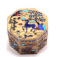 A Wonderful Gilt-Bronze Gem-Inlaid 'Scrolling Lotus' Box