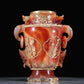 A Magnificent Agate Gold-Mounted 'Flower' Vase