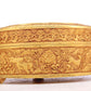 A Wonderful Gilt-Bronze 'Scrolling Lotus& Dragon' Tripod Box