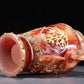 A Magnificent Agate Gold-Mounted 'Flower' Vase