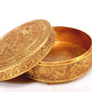 A Wonderful Gilt-Bronze 'Scrolling Lotus& Dragon' Tripod Box