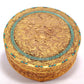 A Wonderful Gilt-Bronze Turquoise-Inlaid 'Dragon& Auspicious Cloud' Box