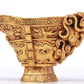 A Wonderful Gilt-Bronze 'Chi-Dragon' Cup