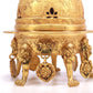 A Wonderful Gilt-Bronze 'Bodhisattva' Vase With Inscriptions