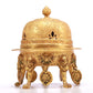 A Wonderful Gilt-Bronze 'Bodhisattva' Vase With Inscriptions