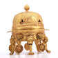 A Wonderful Gilt-Bronze 'Bodhisattva' Vase With Inscriptions