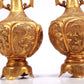 A Wonderful Pair Of Gilt-Bronze 'Dragon, Phoenix, Auspicious Cloud' Vases