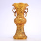 A Fantastic Pair Of Gilt-Bronze 'Auspicious Cloud& Crane' Vases