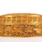 A Fantastic Gilt-Bronze 'Dragon& Auspicious Cloud' Box