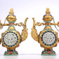 A Fantastic Pair Of Gilt-Bronze Gem-Inlaid 'Dragon' Ewers