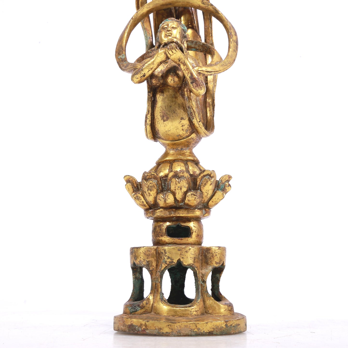 An Excellent Gilt-Bronze 'Figure' Decoration