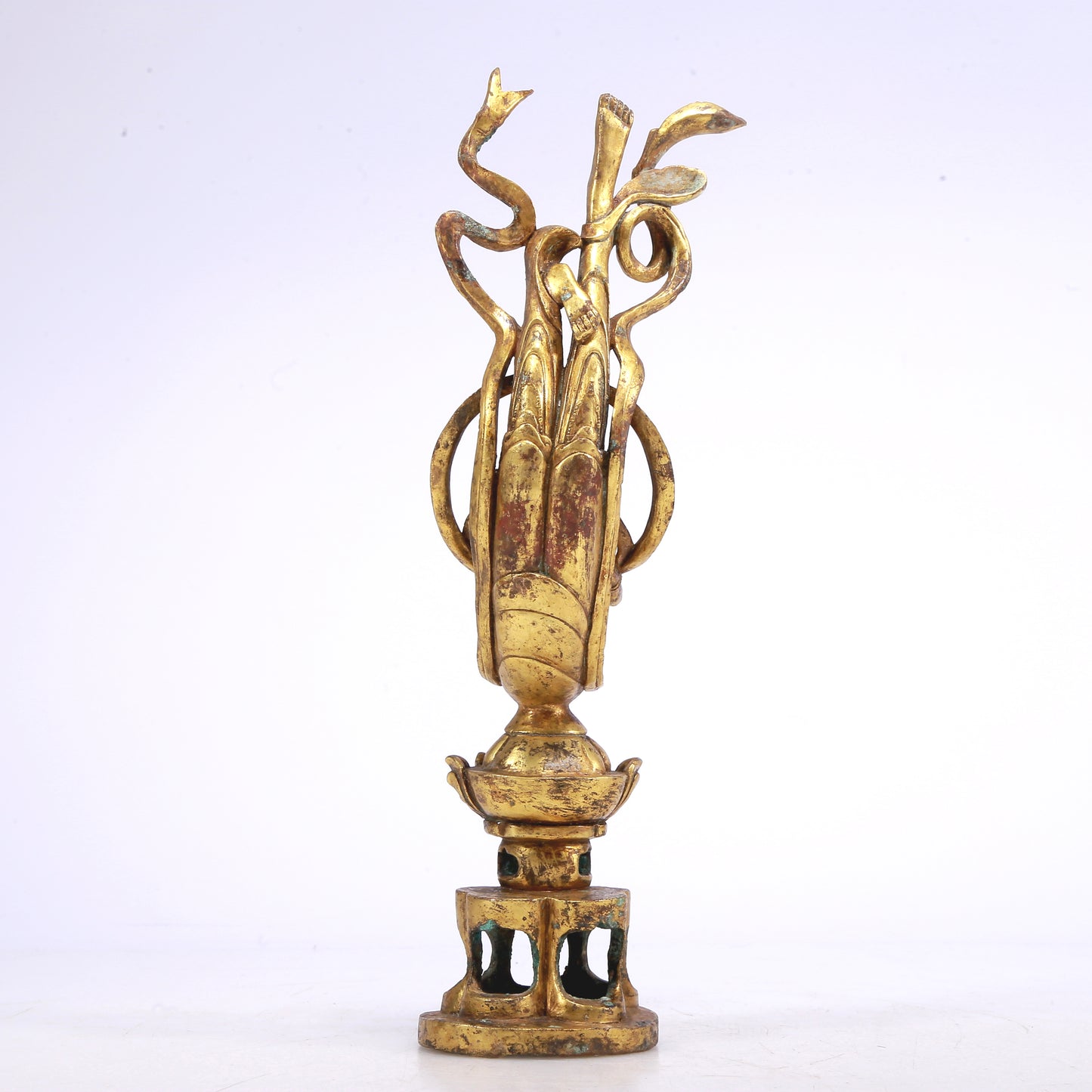 An Excellent Gilt-Bronze 'Figure' Decoration