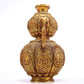 An Excellent Gilt-Bronze 'Weapons Of The Eight Immortals' Ruyi-Handled Gourd-Form Vase