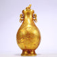 An Excellent Gilt-Bronze 'Figure' Dragon-Handled Vase And Cover