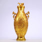 An Excellent Gilt-Bronze 'Bodhisattva' Dragon-Handled Vase And Cover