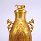 An Excellent Gilt-Bronze 'Bodhisattva' Dragon-Handled Vase And Cover