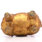 An Excellent Gilt-Bronze Buffalo-Form Vase And Cover