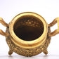 An Excellent Gilt-Bronze Gem-Inlaid 'Scrolling Lotus' Censer And Cover