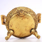 An Excellent Gilt-Bronze Gem-Inlaid 'Scrolling Lotus' Censer And Cover