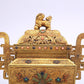 An Excellent Gilt-Bronze 'Scrolling Lotus' Censer And Cover