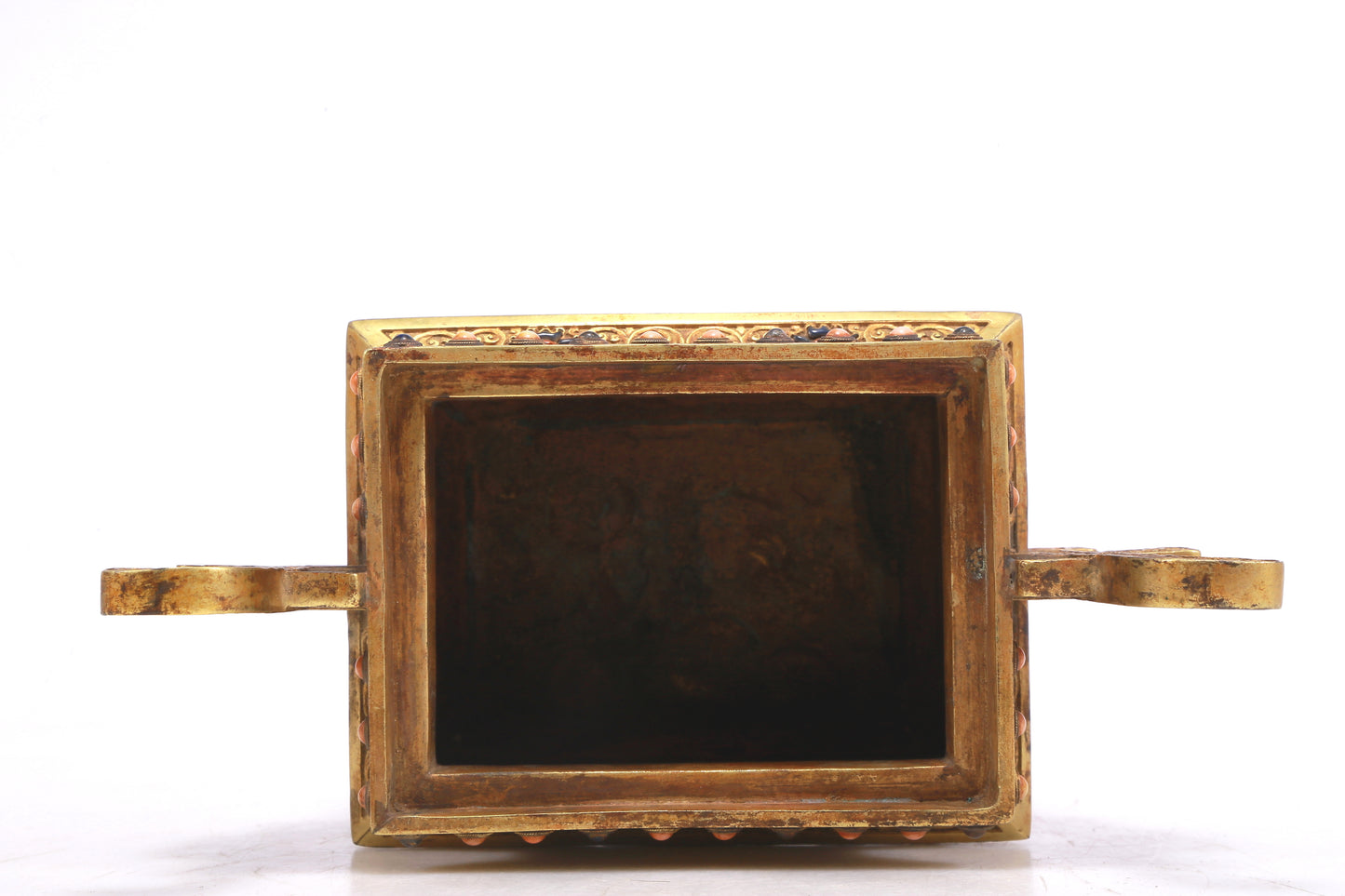 An Excellent Gilt-Bronze 'Scrolling Lotus' Censer And Cover